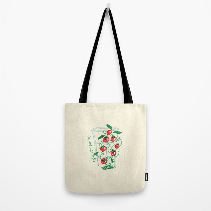 virgo tomato Tote Bag Gallery Image 2