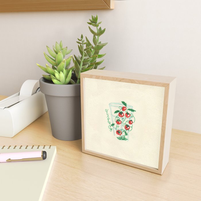 virgo tomato Mini Art Print Gallery Image 2