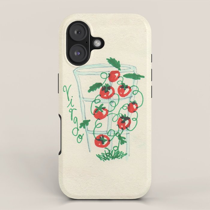 virgo tomato iPhone Case Gallery Image 1