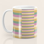 Mixed Stripes Pattern XIII Tropical Summer Coffee Mug Gallery Image 3