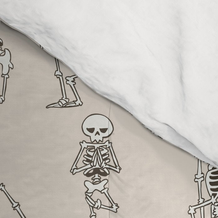Skeleton Yoga Comforter Gallery Image 4