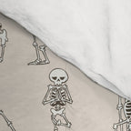 Skeleton Yoga Comforter Gallery Image 4