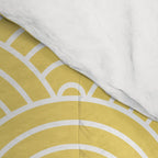 Japanese Waves Pattern Yellow Comforter Gallery Image 4
