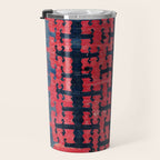 Yüncü  Antique Turkish Balikesir Kilim Rug Print Travel Mug Gallery Image 3