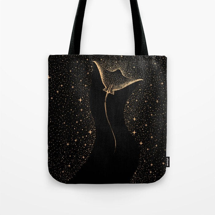 Star Collector Dark GOLD Version Tote Bag Gallery Image 1