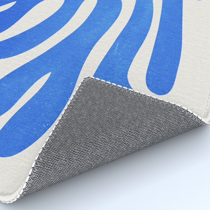 Marseille Blue: Matisse Color Paper Cutouts 03 Rug Gallery Image 4