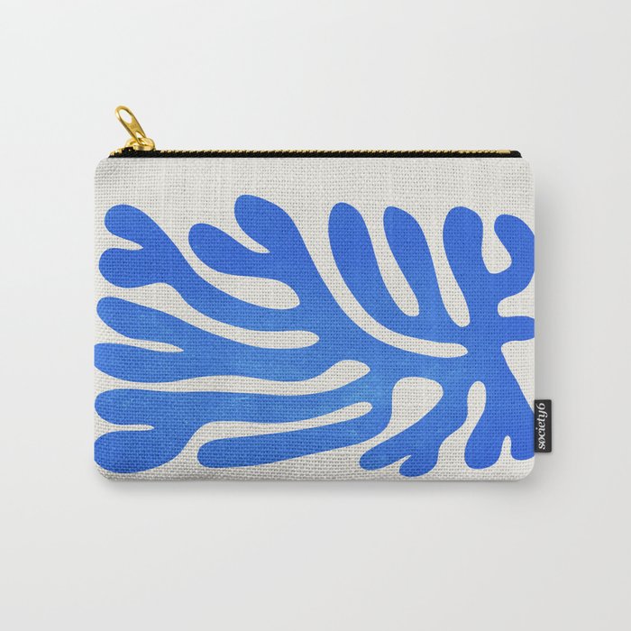 Marseille Blue: Matisse Color Paper Cutouts 03 Carry All Pouch Gallery Image 1