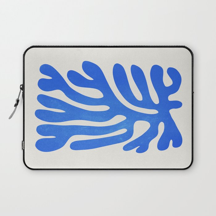 Marseille Blue: Matisse Color Paper Cutouts 03 Laptop Sleeve Gallery Image 1