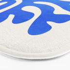 Marseille Blue: Matisse Color Paper Cutouts 03 Bath Mat Gallery Image 3