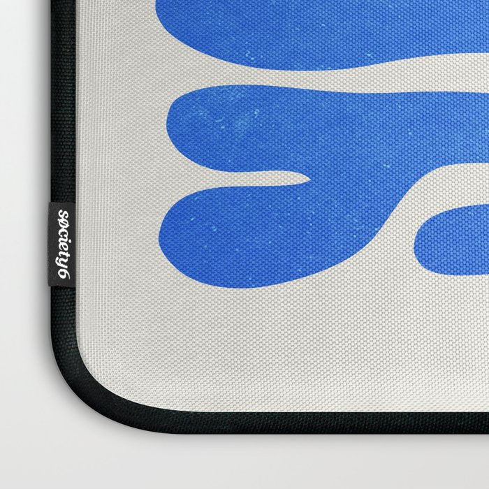 Marseille Blue: Matisse Color Paper Cutouts 03 Laptop Sleeve Gallery Image 3