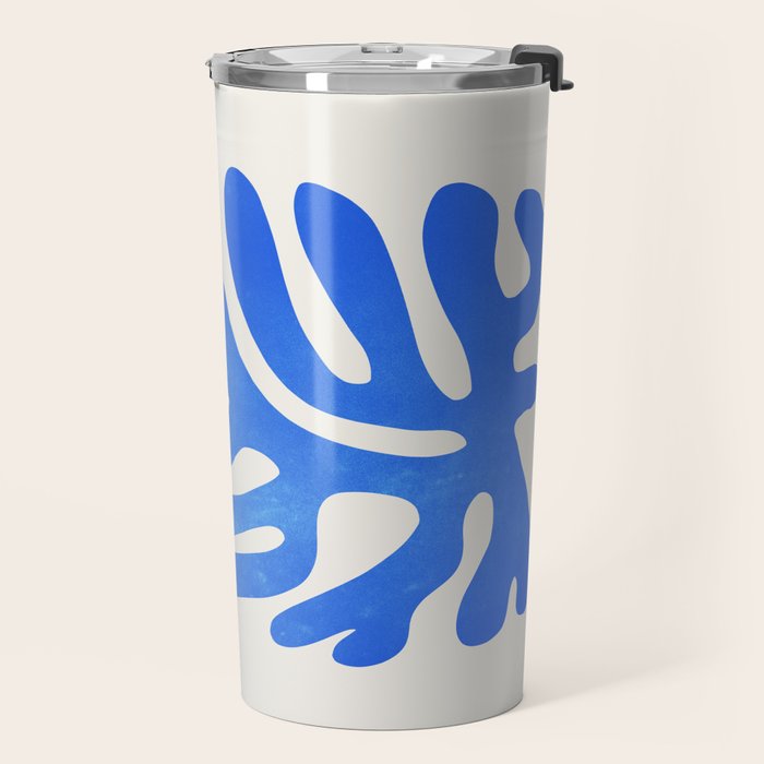 Marseille Blue: Matisse Color Paper Cutouts 03 Travel Mug Gallery Image 2