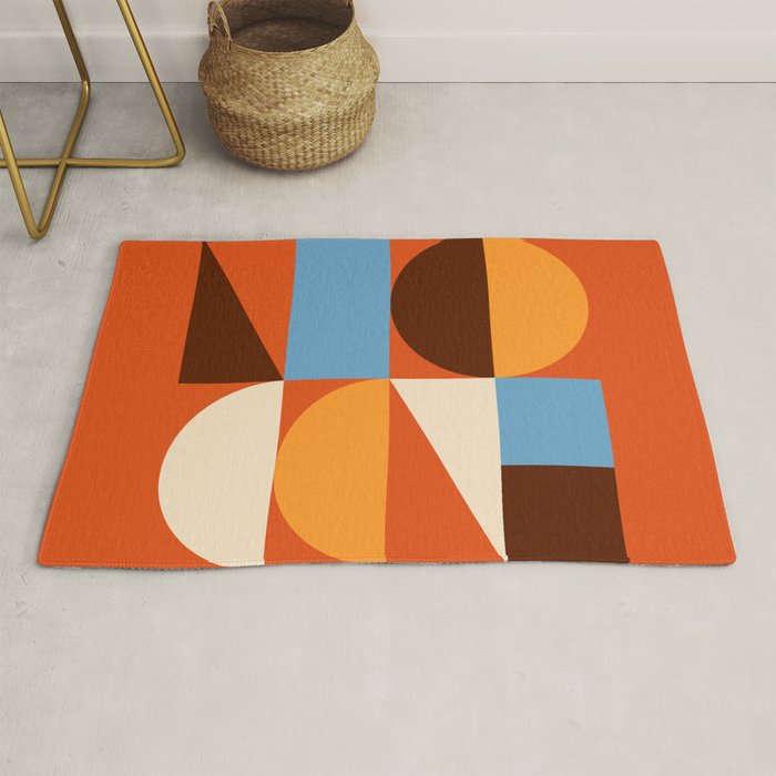 Mid Century 40A Rug Gallery Image 1