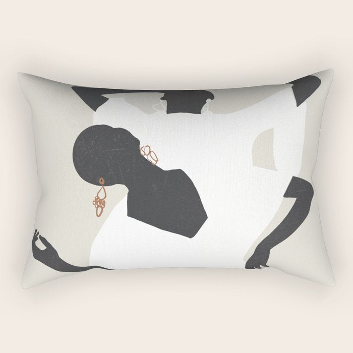 Dance 3 Rectangular Pillow Gallery Image 1