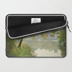 From Waters Edge - Landscape Painting Laptop Sleeve Gallery Image 2