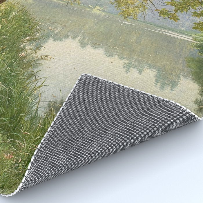 From Waters Edge - Landscape Painting Rug Gallery Image 4