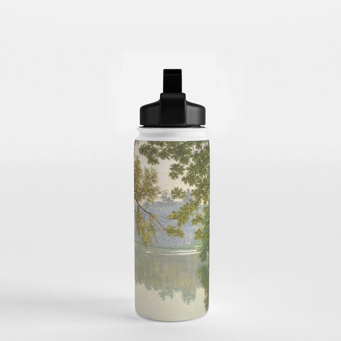 From Waters Edge - Landscape Painting Water Bottle Gallery Image 2