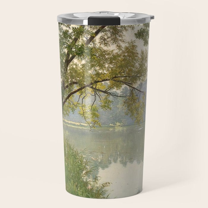 From Waters Edge - Landscape Painting Travel Mug Gallery Image 1