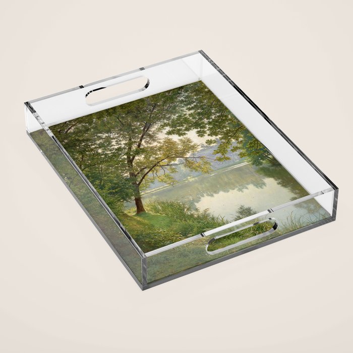 From Waters Edge - Landscape Painting Acrylic Tray Gallery Image 1