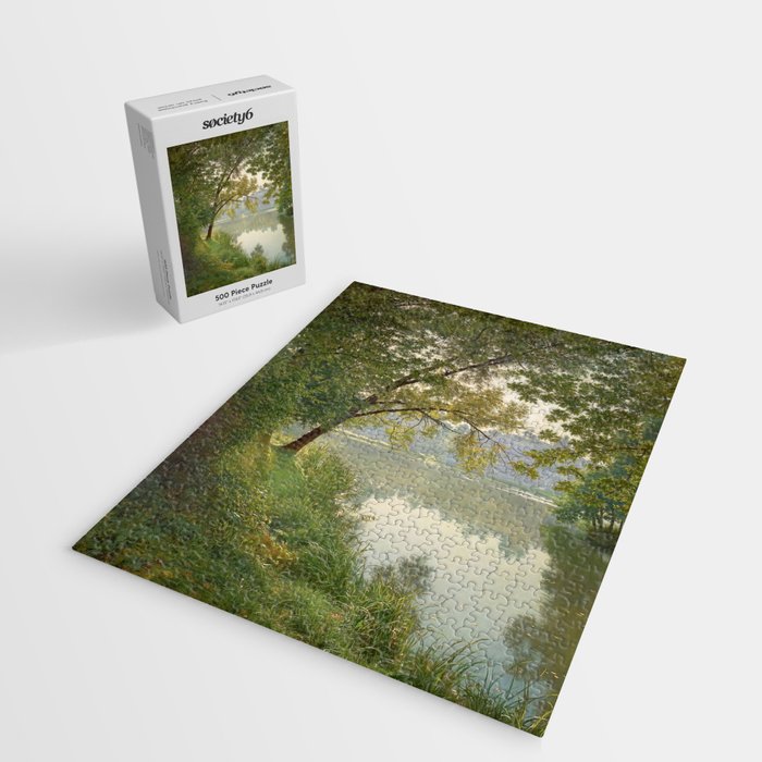 From Waters Edge - Landscape Painting Jigsaw Puzzle Gallery Image 2