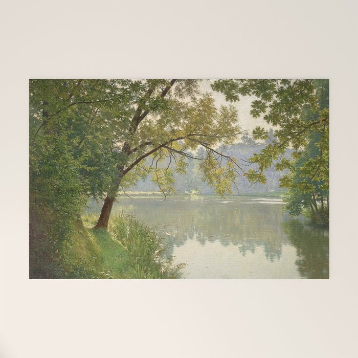 From Waters Edge - Landscape Painting Welcome Mat Gallery Image 1