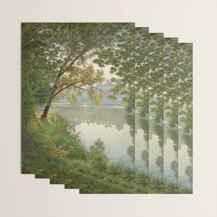 From Waters Edge - Landscape Painting Wrapping Paper Gallery Image 3