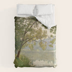 From Waters Edge - Landscape Painting Comforter Gallery Image 6