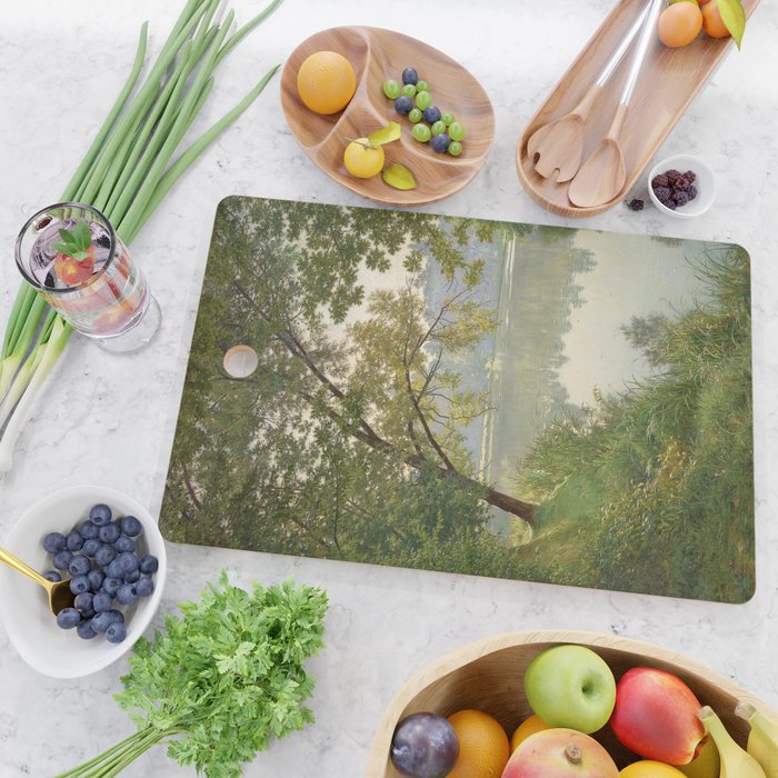 From Waters Edge - Landscape Painting Cutting Board Gallery Image 2