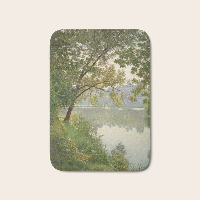 From Waters Edge - Landscape Painting Bath Mat Gallery Image 1