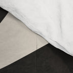Sitting nude in black Comforter Gallery Image 4