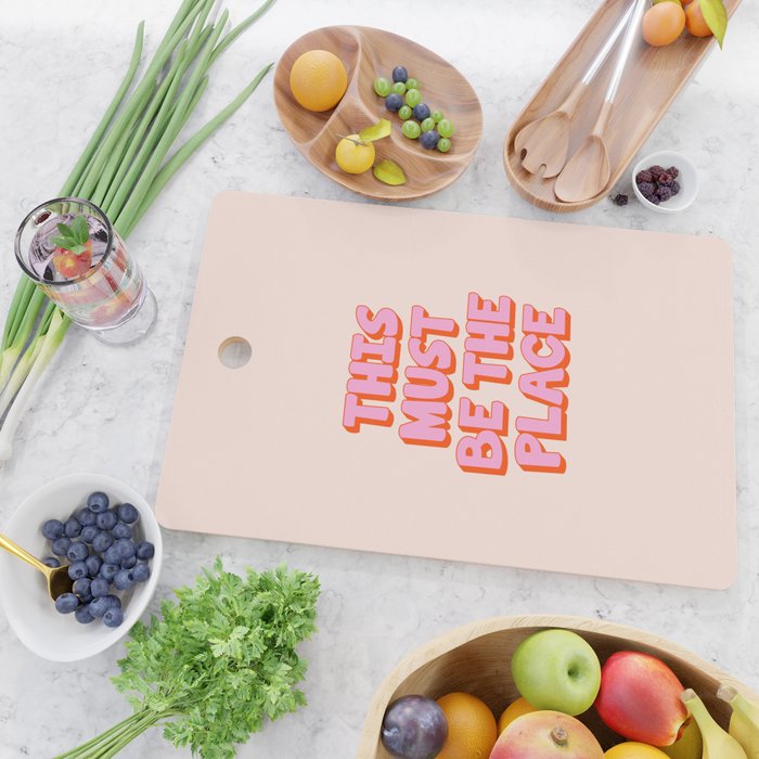 This Must Be The Place: The Peach Edition Cutting Board Gallery Image 2