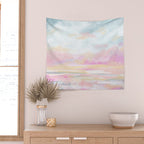 So Alive - Bright Ocean Seascape Wall Tapestry Gallery Image 2