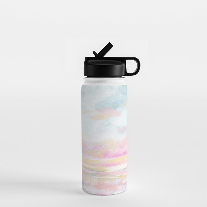 So Alive - Bright Ocean Seascape Water Bottle Gallery Image 1