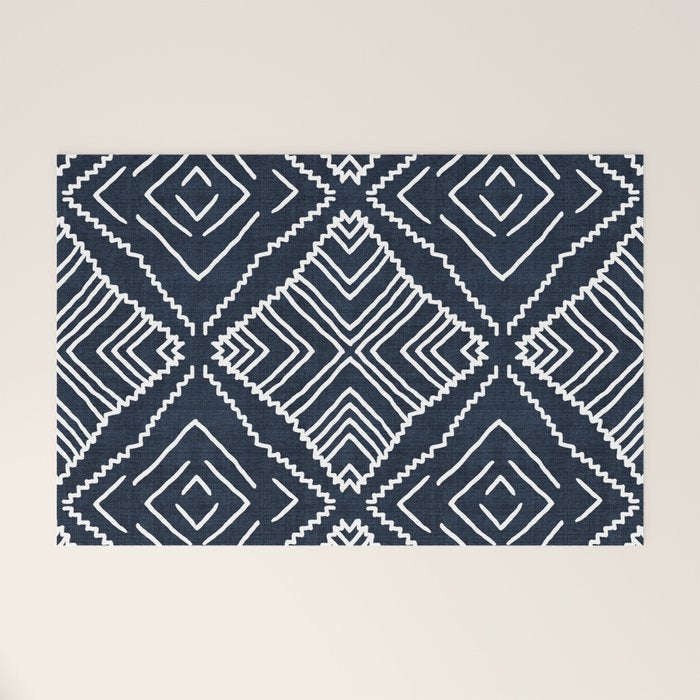 Beni in Navy Welcome Mat Gallery Image 1