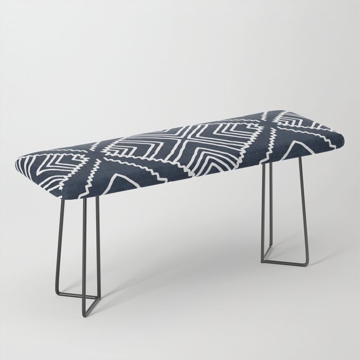 Beni in Navy Bench Gallery Image 1
