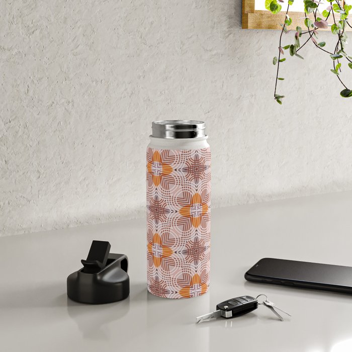 Moroccan flower baskets Water Bottle Gallery Image 4