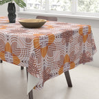 Moroccan flower baskets Tablecloth Gallery Image 3