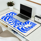 Wild Ferns: Ultramarine Blue Edition Desk Mat Gallery Image 2