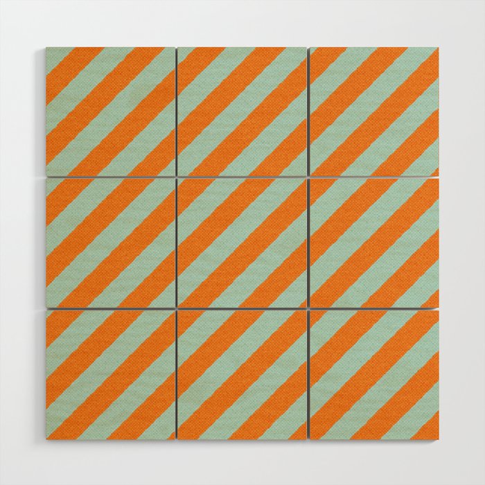 STRIPES - 002 - b Wood Wall Art Gallery Image 1