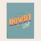 Howdy Y'all | Yellow Orange Blue Notebook Gallery Image 4