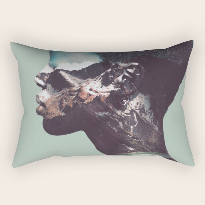 Portrait (Nature) 2 Rectangular Pillow Gallery Image 2