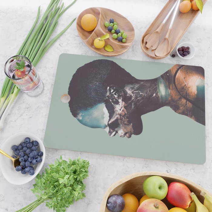 Portrait (Nature) 2 Cutting Board Gallery Image 2