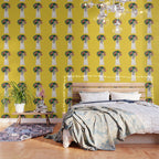Aloha Hawaiian Llama in Yellow Wallpaper Gallery Image 3