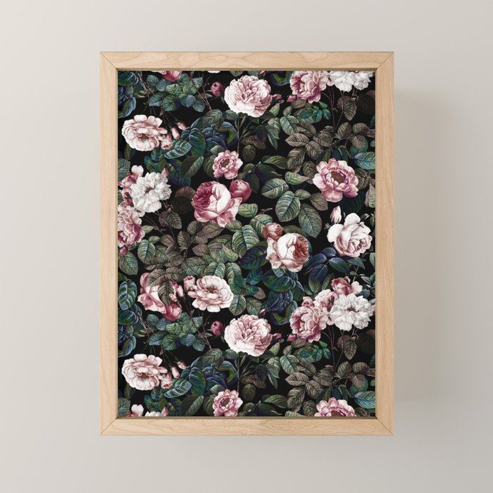 NIGHT FOREST XX Mini Art Print Gallery Image 1