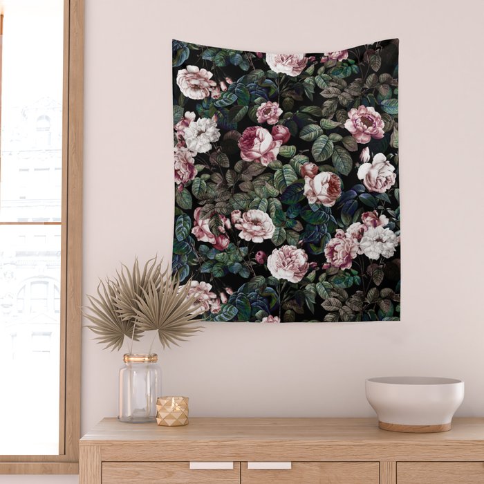 NIGHT FOREST XX Wall Tapestry Gallery Image 2