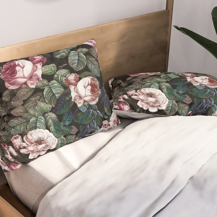 NIGHT FOREST XX Pillow Sham Gallery Image 2