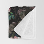 NIGHT FOREST XX Throw Blanket Gallery Image 3