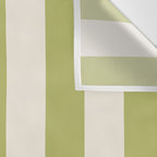 Duo II - Butter and Green Stripes Wall Tapestry Gallery Image 3