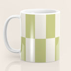 Duo II - Butter and Green Stripes Coffee Mug Gallery Image 3