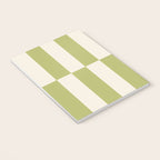 Duo II - Butter and Green Stripes Notebook Gallery Image 3