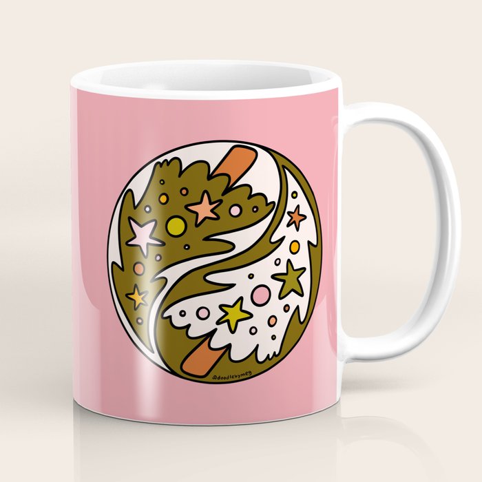 Christmas Yin Yang Coffee Mug Gallery Image 1